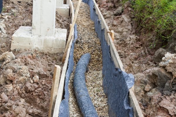 French Drain Installation in Schenectady